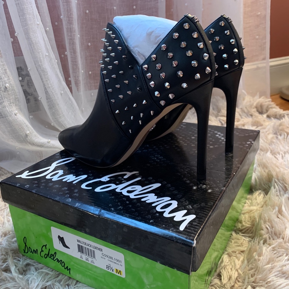 Sam Edelman Spiked Booties - Picture 2 of 6